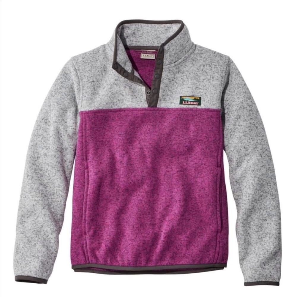 Kids' L.L.Bean Sweater Fleece Pullover